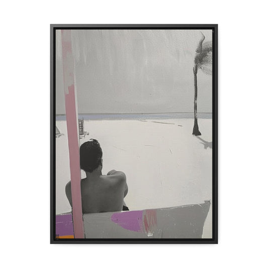 Jason Rivers ( South Beach) Gallery Canvas Wrap, Framed