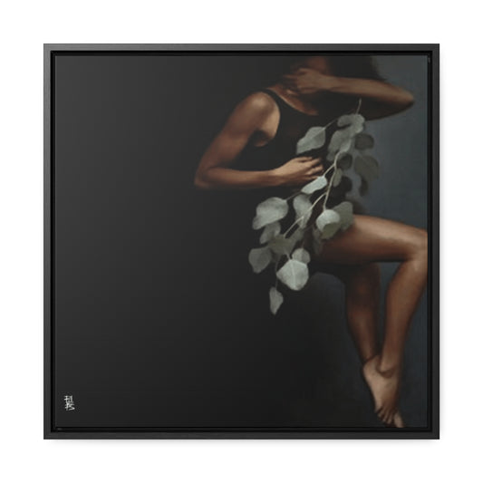 Jason Rivers (Catharsis #3) Gallery Canvas Wrap, Square Frame